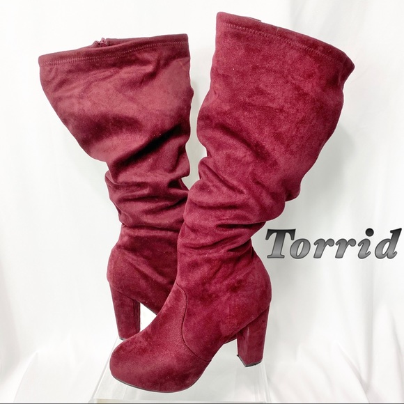 torrid red boots